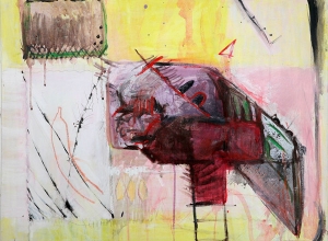 Horse in a banana, 45 x 63 cm