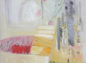 Kintaro's Bamboo, 100 x 100 cm
