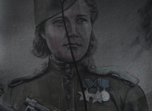 Ludmila,  40x40cm