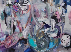 National service act( Sweet-talk), 170x170cm