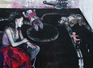 Compulsion 120x100cm
