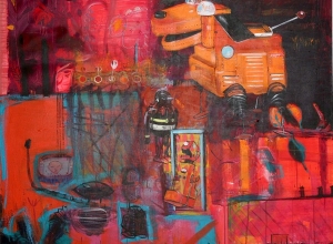 Marusha, 150x150cm