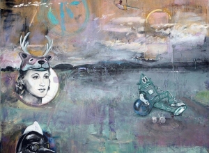 Electra, 150x150cm