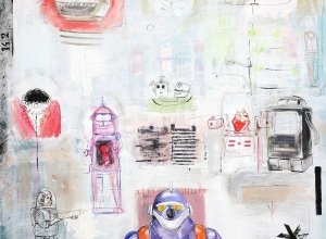 Golem, 150x150cm