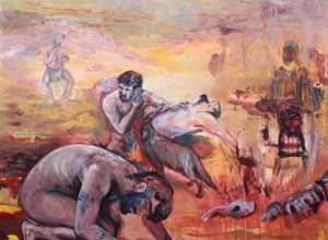 Bahno lučov_ 150x150cm
